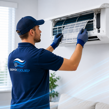 Mantenimiento Preventivo de A/C desde solo $12 en Servicool507