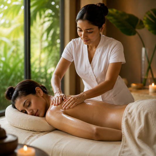 Masaje de Cuerpo Completo de 30 Minutos por solo $10 en Om Spa