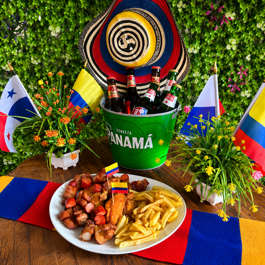 Chicharrones + Chorizos + Alitas + Cubetazo por solo $12 en L'Coste Burguer