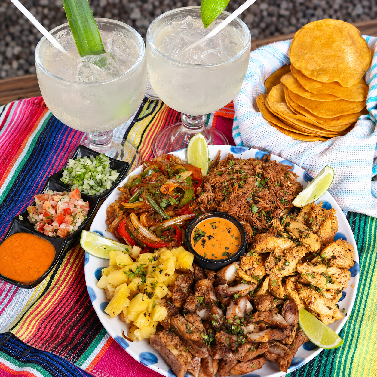 20 Tacos Mixtos + 2 Jugos Naturales por solo $20 en La Taquerita San Francisco