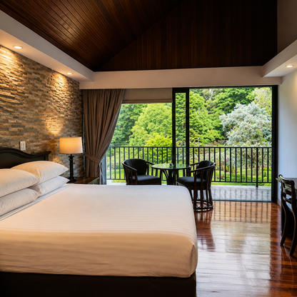 Estadía en Habitación Deluxe para 2 Adultos y 2 Niños + Desayuno por solo $105 en el Hotel Bambito