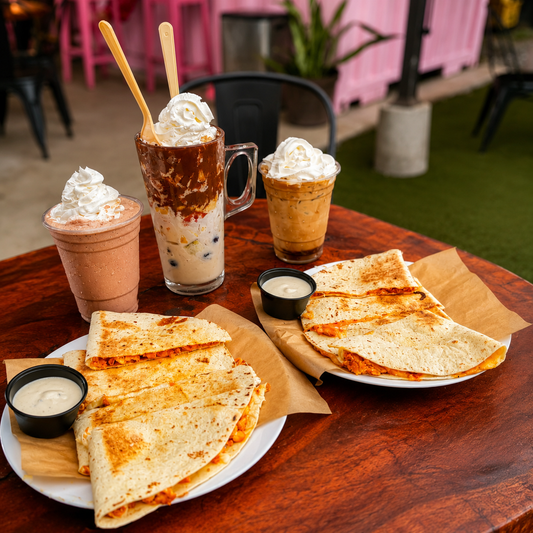 Wraps o Quesadillas + Ensalada de Frutas + Bebidas por $16 en Ay Bendito Batido – Chiriquí