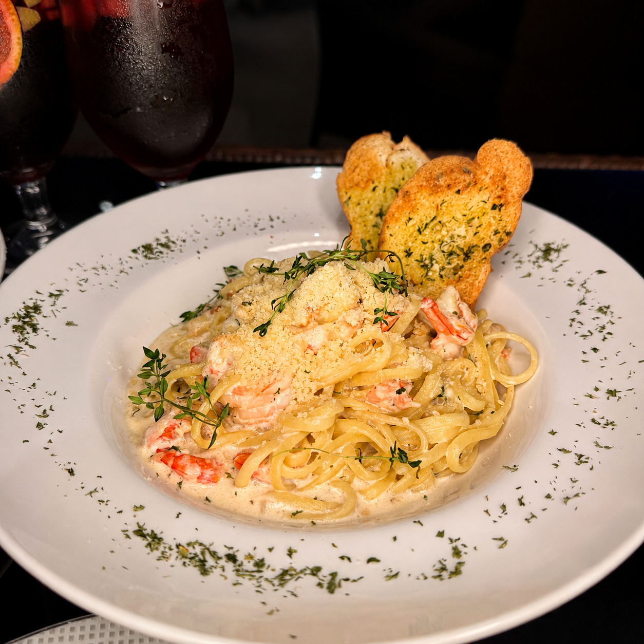 Combo Italiano con Bruschettas, 2 Pastas, Sangrías y Postre por solo $18 en Restaurante Sabores