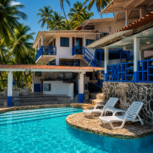 Pasadía + Almuerzo Caribeño + Soda por $25 en Hotel Sister Moon