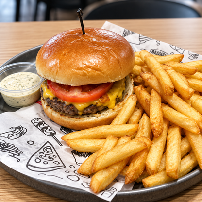 Combo para 2 Personas con Shawarmas o Hamburguesas + 2 Cervezas Toña por $10 en Pro Padel Center