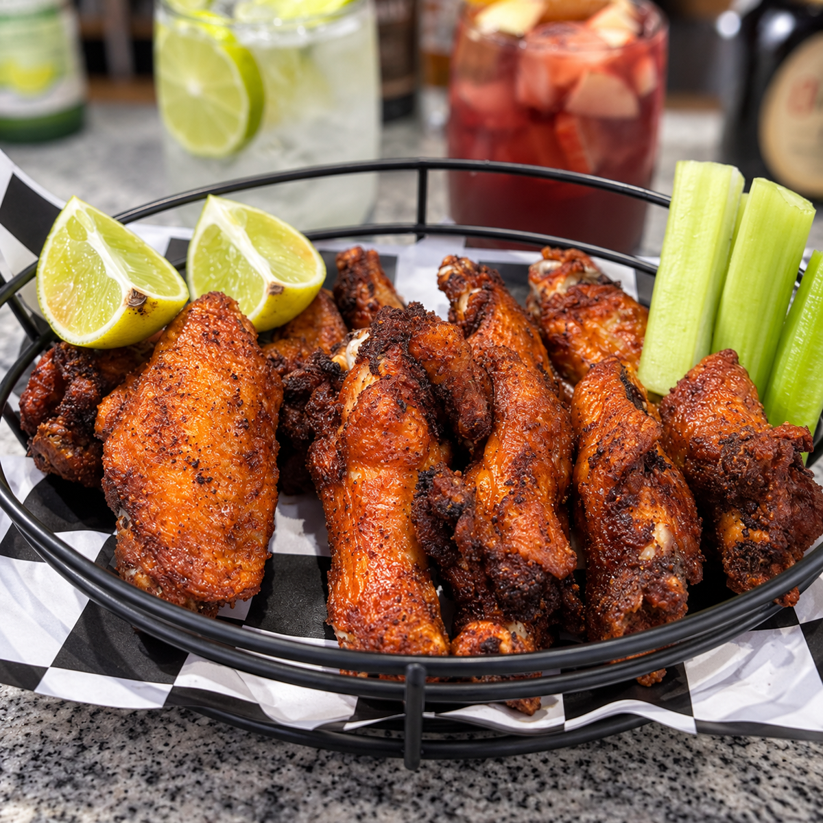 Barra Libre de Gin o Sangría para 2 Personas + Alitas por $11 en La Hincha Brava Sport Bar