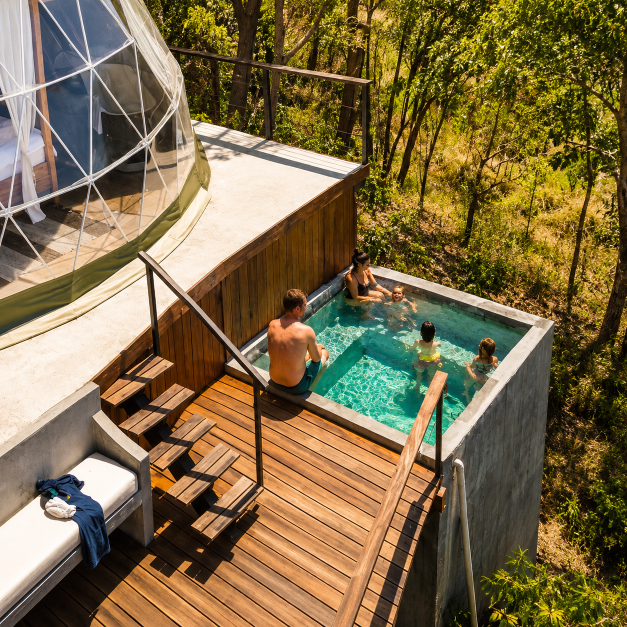 Estadía en Alaya Panama con Desayuno, Vino y Opción con Piscina Privada desde solo $250