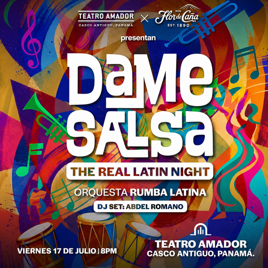 2x1 en Entradas para Dame Salsa + Open Sangria por solo $10 en Teatro Amador