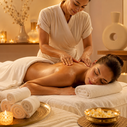 2x1 en Masaje Relajante de Cuerpo Completo por $20 en Om Spa By Guadalupe