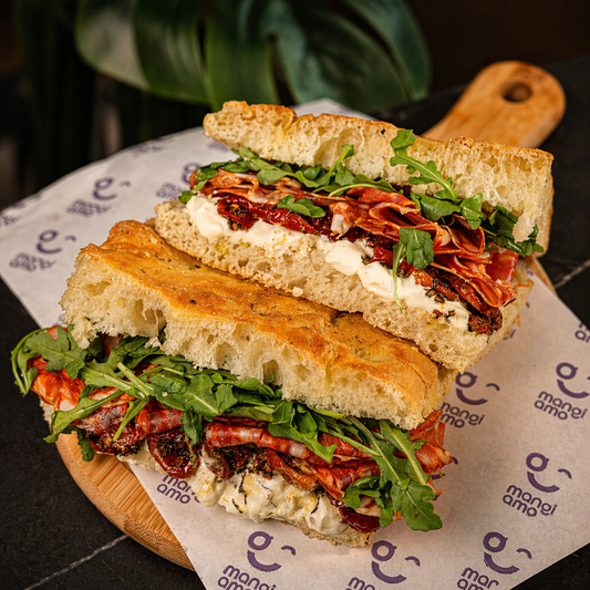 2 Focaccias + 2 Bebidas por $20 en Mangiamo