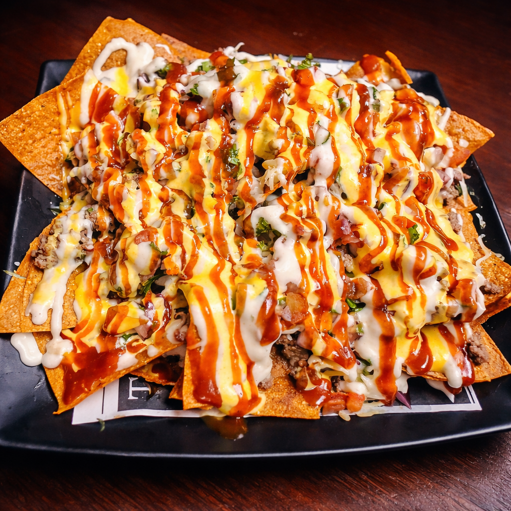 4 Tacos + 4 Quesadillas + Orden de Nachos + 2 Bebidas por solo $15 en Bokattos