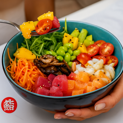 2 Poke Bowls + Entrada para Compartir  + 2 Bebidas por solo $17.99 en Sushi Market!
