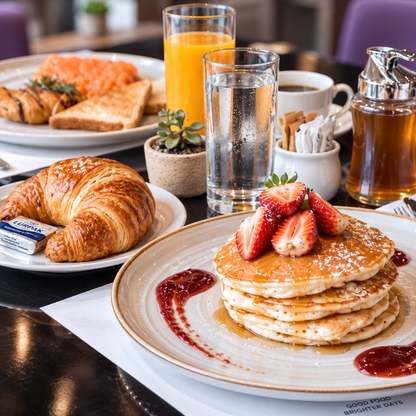 Estadía Deluxe para 2 Personas con Desayuno + Wings + Cubetazo por $79 en Hotel Exe Oriental