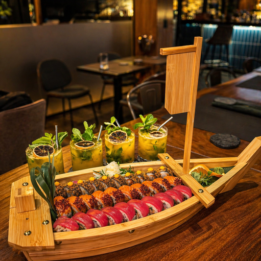 30 Rolls de Sushi de Autor + 4 Cócteles Premium por solo $45 en Catch Casco Viejo