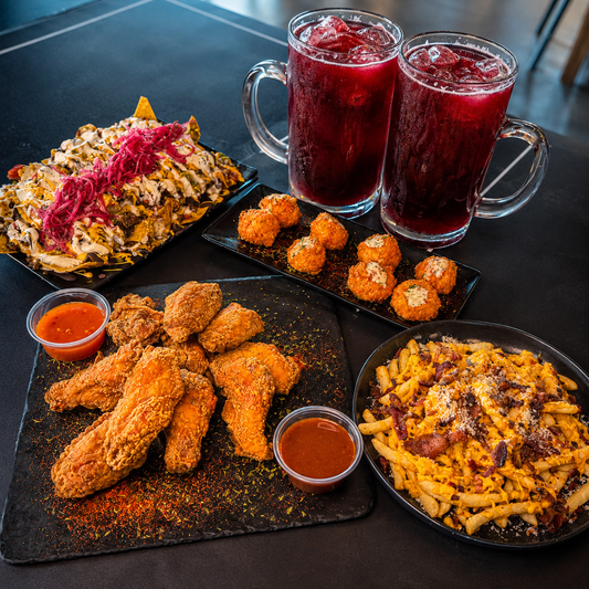 2 Jarras de Sangría + Wings, Nachos, Cheesy Pops y Nitro Papas por solo $20 en Buffeta – Chiriquí
