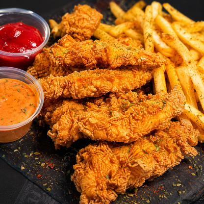 Pizza de Pepperoni, Cheesy Burger, Chicken Fingers, Ensalada, Entradas y 4 Bebidas por $30 en Buffeta – Chiriquí