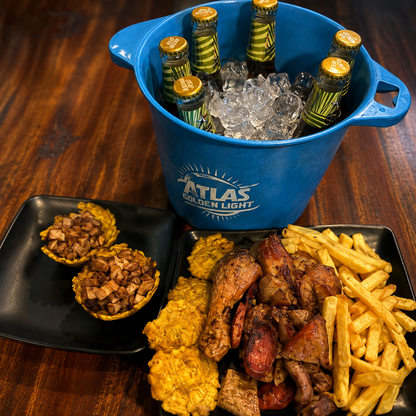 Picada Mixta para 2 Personas + 2 Ceviches de Chicharrón y Cubetazo por $10 en El Barrilazo