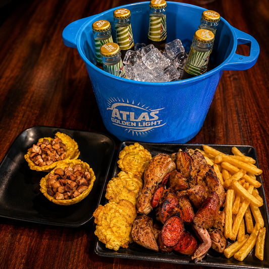 Picada Mixta para 2 Personas + 2 Ceviches de Chicharrón y Cubetazo por $10 en El Barrilazo