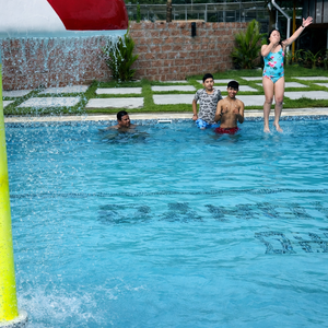 Pasadía con Piscina + 2 Platos con Cachapas + Costillas + 2 Bebidas para 2 personas
