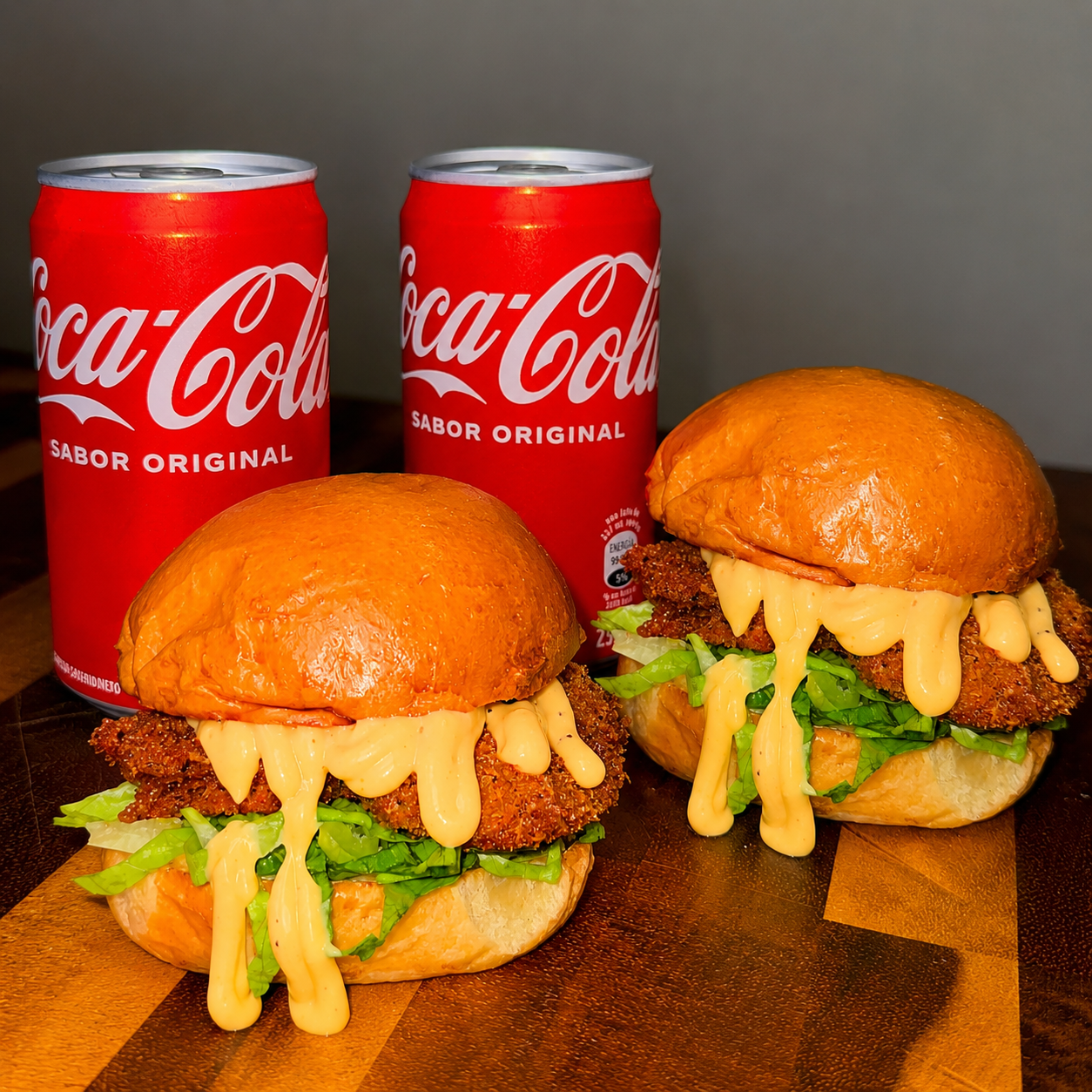 2 Fish Burgers + 2 Sodas por solo $10 en Señor Muelle