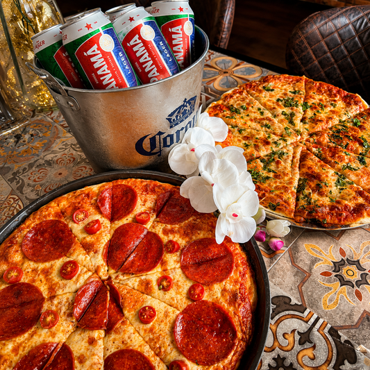 Pizza de 12” + Cubetazo de Cervezas Nacionales por solo $12 en OH! Panamá
