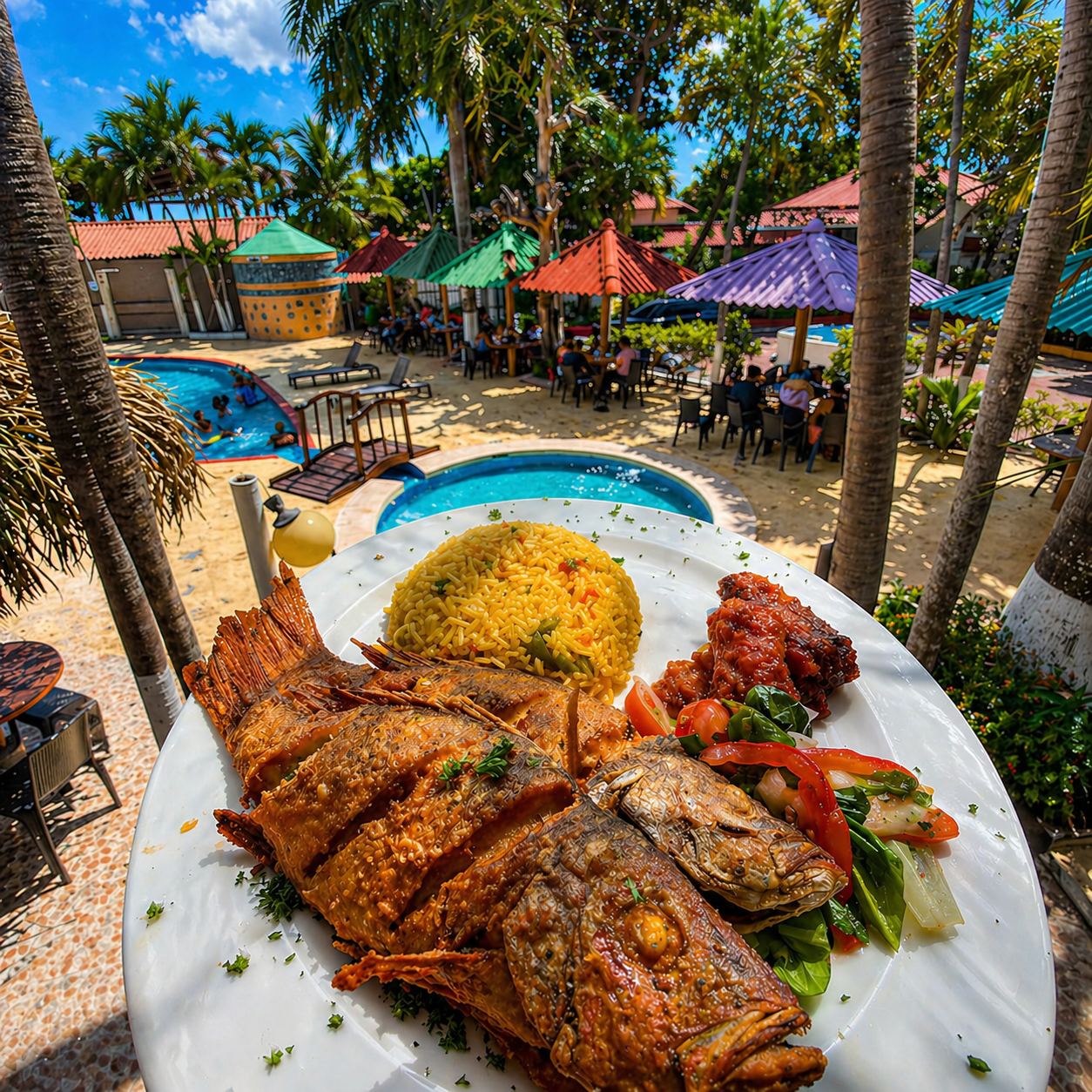 Pasadía con Piscina + Playa + Almuerzo desde $15 en Bay View Hotel