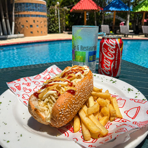 Pasadía con Piscina + Playa + Almuerzo y Bebida desde $15 en Bay View Hotel