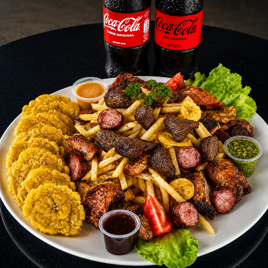 Picada Mixta para Dos Personas + 2 Bebidas por solo $13 en Alitas Salvajes Pub
