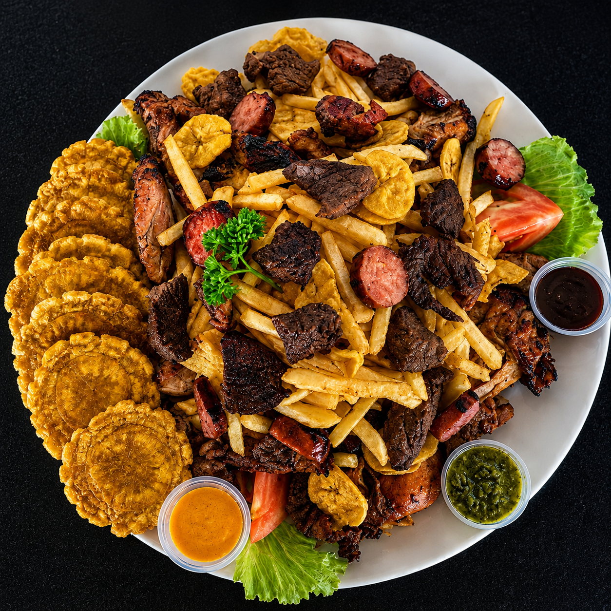 Picada Mixta para Dos Personas + 2 Bebidas por solo $13 en Alitas Salvajes Pub
