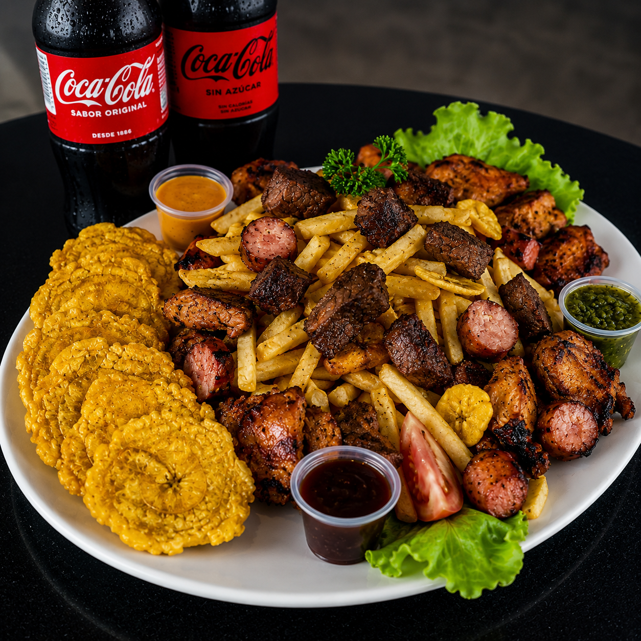 Picada Mixta para Dos Personas + 2 Bebidas por solo $13 en Alitas Salvajes Pub