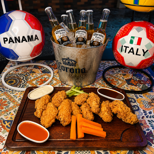 Cubetazo de Cervezas Coronitas, Coors Light o Nacionales + 10 Alitas Crujientes por solo $12 en OH! Panamá