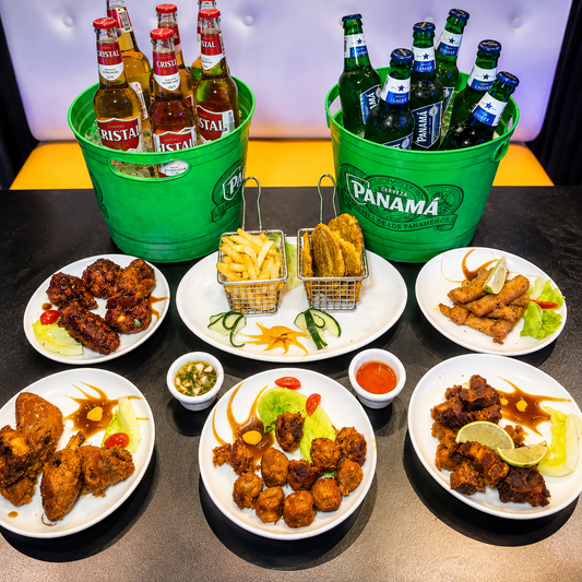 2 Cubetazos + 4 Platos de Proteína + Patacones y Papas para Compartir por $19 en Zone Xtreme VIP
