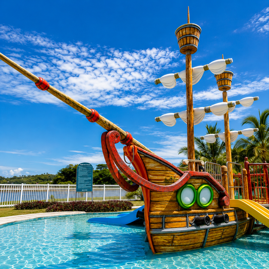 Day Pass para 2 Adultos o 2 Adultos + 2 Niños + Delicioso Combo de Comida desde $45 en Bay Club Playa Dorada
