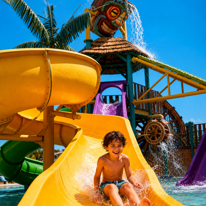 Day Pass para 2 Adultos o 2 Adultos + 2 Niños + Delicioso Combo de Comida desde $45 en Bay Club Playa Dorada