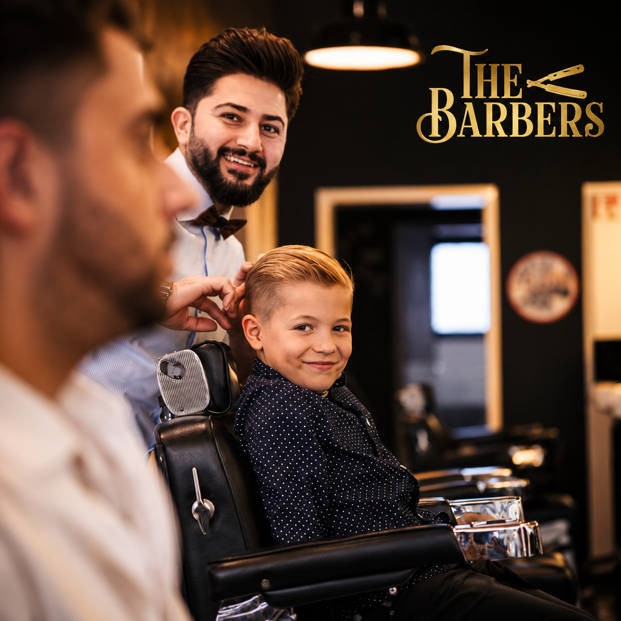 ¡Oferta Especial del Mes del Padre! Corte + Lavado para Papá e Hijo por solo $12 en The Barbers