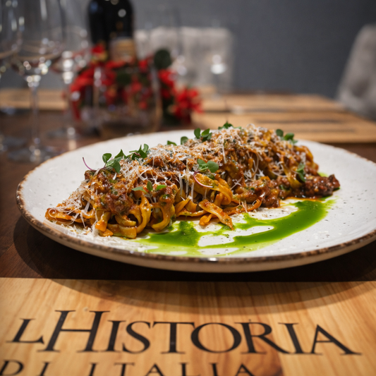 2 Pastas Artesanales + Entrada Bruschette del Salotto + 2 Copas de Vino por solo $25 en Salotto Italiano