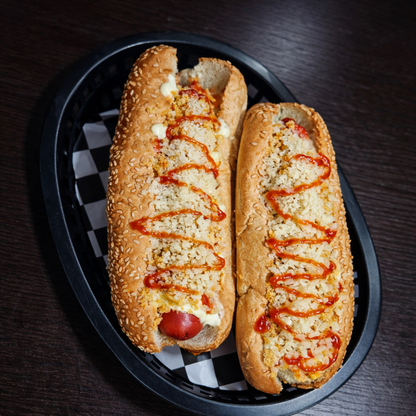 2 Hot Dogs + 8 Alitas con Papas Fritsa + 2 Té Fríos Refill por solo $10 en Rápido y Sabroso