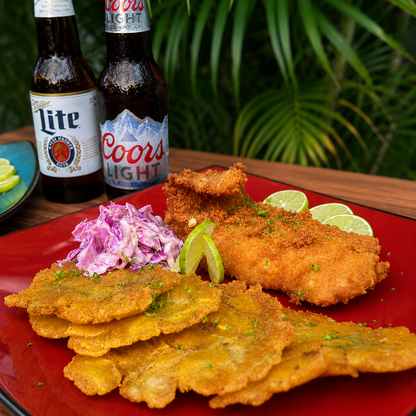 2 Filetes de Pescado + 2 Ceviches + 2 Cervezas Nacionales por solo $15 en Santo Gusto
