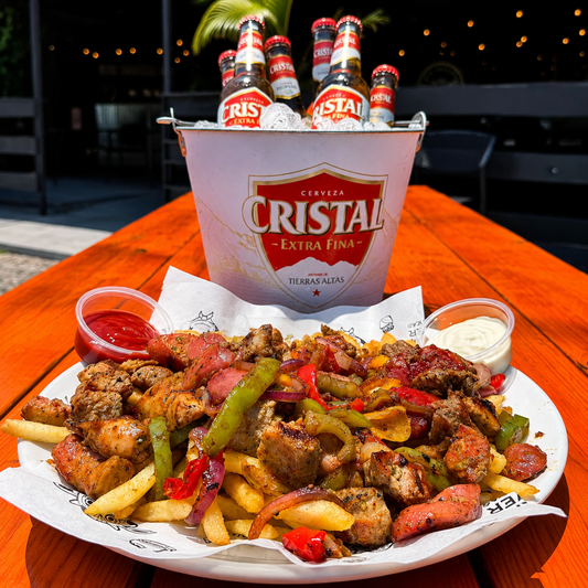 Picada Mixta de Carnes + Papas + Cubetazo por solo $20 en Ke Vakas Chiriquí