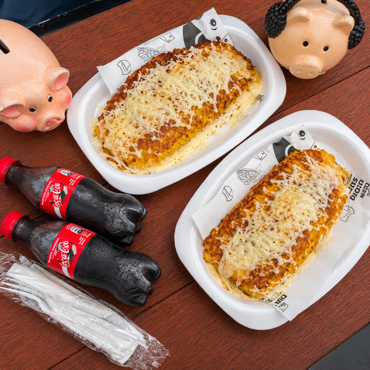 2 Cachapas con Queso + 2 Soditas por solo $14 en Miss Puerkita