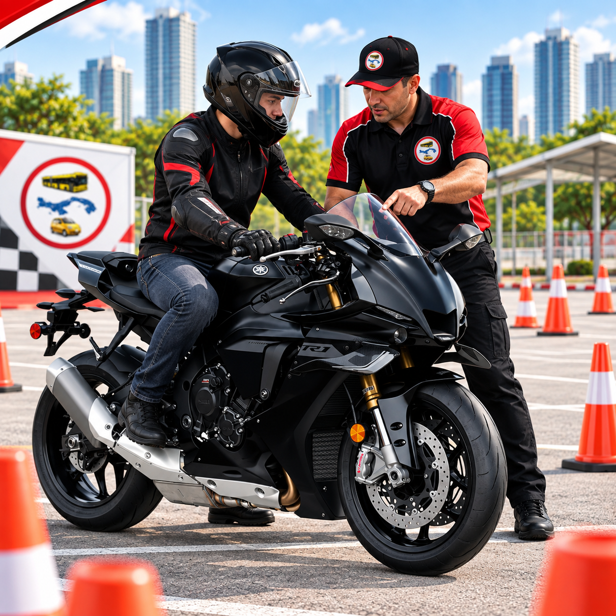 Curso Completo para Moto de 3 Días por $130 en Auto Escuela El Transporte en Marcha