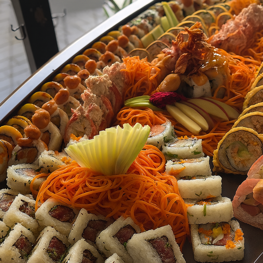 ¡Barco de 50 Sushis + 2 Jarras de Sangría por solo $40 en Tataki Urbana!