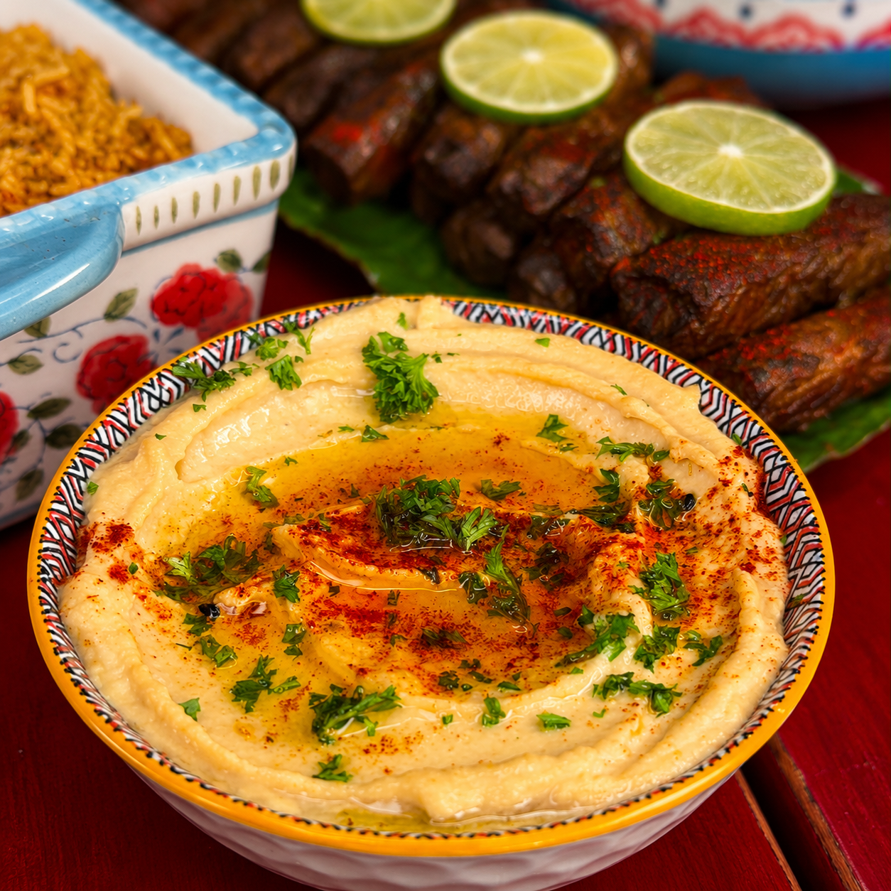 All You Can Eat Turco para 2 Personas con Shawarma, Pinchos, Pizzas Turcas y Té Caliente por $30 en Estambul Turkish Delight