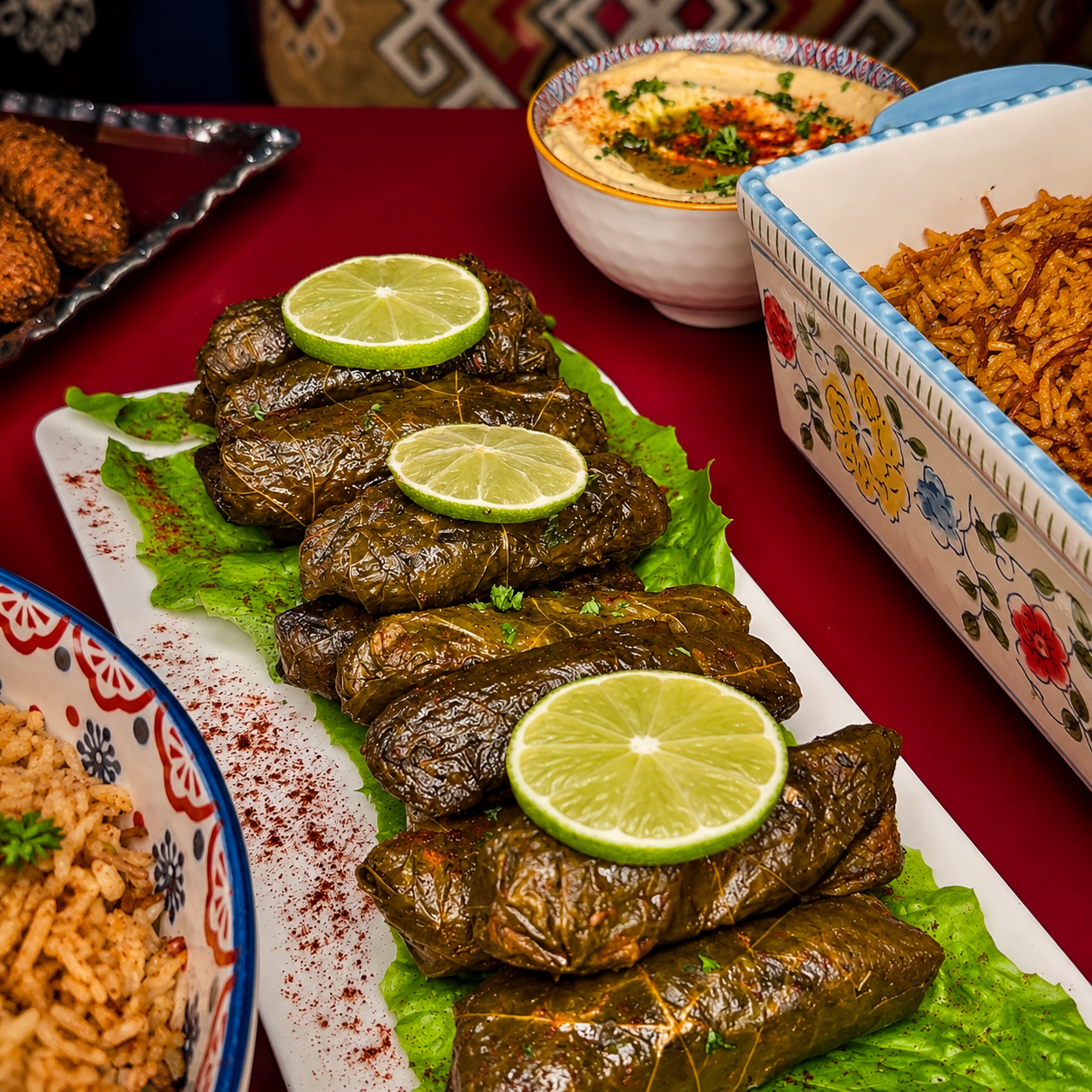 All You Can Eat Turco para 2 Personas con Shawarma, Pinchos, Pizzas Turcas y Té Caliente por $30 en Estambul Turkish Delight