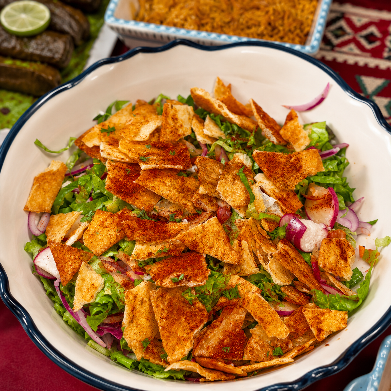 All You Can Eat Turco para 2 Personas con Shawarma, Pinchos, Pizzas Turcas y Té Caliente por $30 en Estambul Turkish Delight