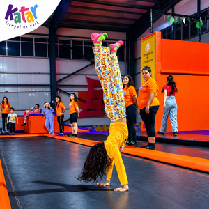 1 Hora de Salto y Diversión para Todas las Edades por $5 en Katar Trampoline Park