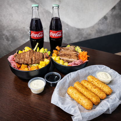 2 Bowls Salvajes + Entrada + 2 Bebidas por solo $15 en Alitas Salvajes PUB