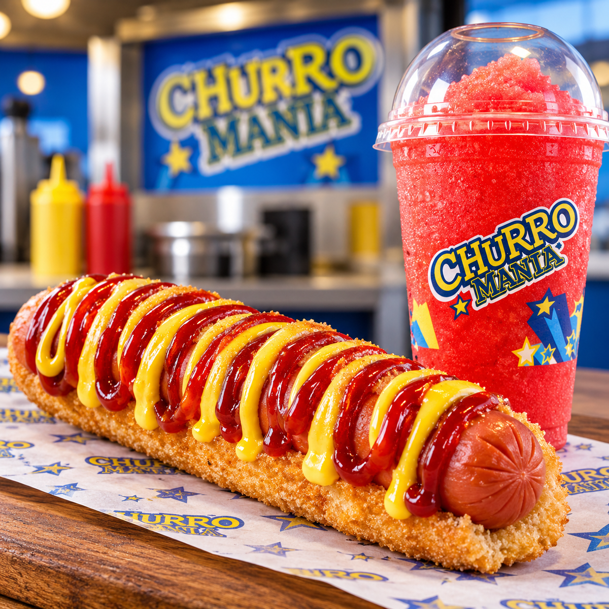 ChurroDog + Yeloloco por solo $4 en Churromania Metromall