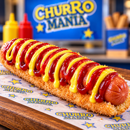 ChurroDog + Yeloloco por solo $4 en Churromania Metromall