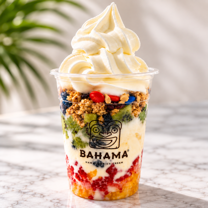 2 Parfaits Bahama con Yogurt Helado por $9.90 en Bahama Heladería